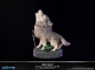 Preview: Dark Souls PVC SD Statue The Great Grey Wolf Sif 22 cm