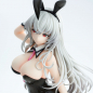 Preview: Haori Io Illustration PVC Statue White-haired Bunny (Sentinel)