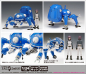 Preview: Ghost in the Shell S.A.C. Actionfigur 1/24 Tachikoma 2nd GIG Version (Wave Corporation)