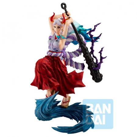 One Piece Ichibansho PVC Statue YAMATO (GLITTER OF HA) (Bandai)