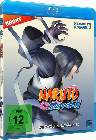 Naruto Shippuden - Staffel 3: Die zwölf Ninjawächter - Uncut [Blu-ray] - PREOWNED