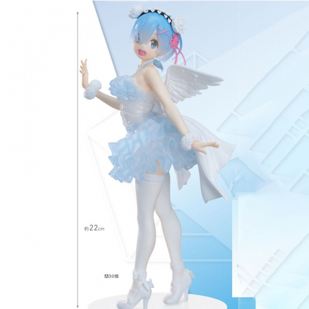 RE/ ZERO KARA HAJIMERU ISEKAI SEIKATSU - ESPRESTO EST CLEAR & DRESSY - REM ANGEL Ver. (Banpresto)