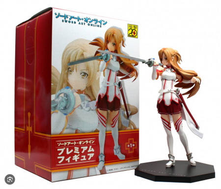 Sword Online Sao Premium Figures Asuna Dengeki 20Th Sega Prize Pm Figure PREOWNED