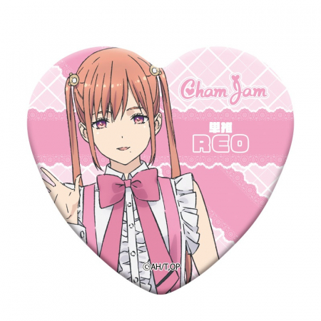 If My Favorite Pop Idol Made It to the Budokan, I Would Die: Heart Type Trading Can Badge 1Box 10pcs