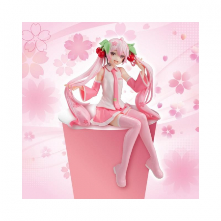 Vocaloid Noodle Stopper PVC Statue Sakura Miku (FuRyu)