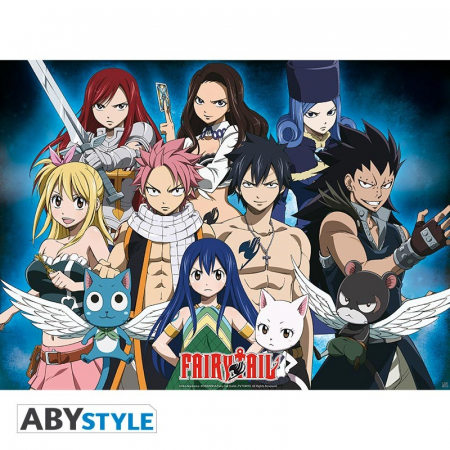 FAIRY TAIL - Poster "Group" (52x38 cm) (ABYstyle)