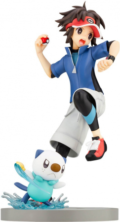 Pokemon Nate with Oshawott ARTFX J Statue (Kotobukiya)