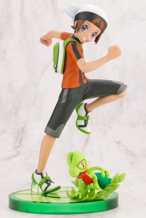 Pokemon Brendan with Treecko ARTFX J STATUE (Kotobukiya)