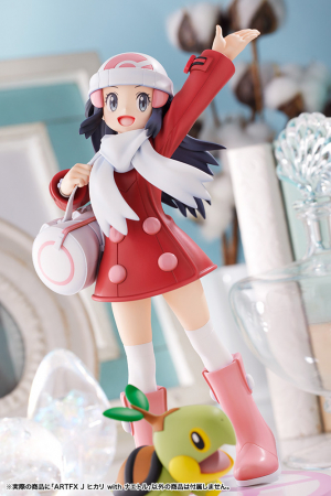 Pokemon Dawn with Turtwig ARTFX J 1/8 Statue (Kotobukiya)