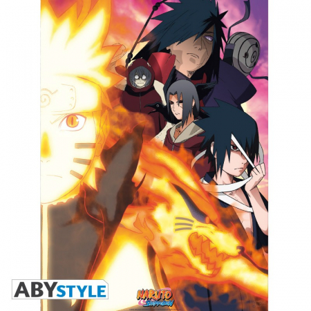 NARUTO SHIPPUDEN - Set 2 Chibi Posters - Groups (52x38) (ABYstyle)