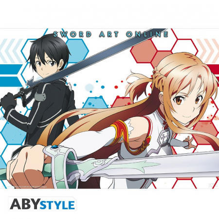 SWORD ART ONLINE - Poster Asuna & Kirito 2 (ABYstyle)