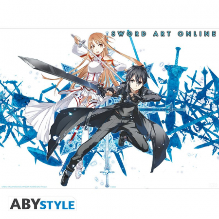 SWORD ART ONLINE - Poster Asuna & Kirito (ABYstyle)