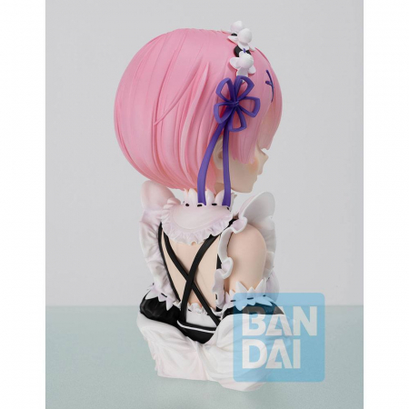 Re:Zero Ichibansho PVC Statue Ram (Rejoice That There Are Lady On Each Arm) (Banpresto)