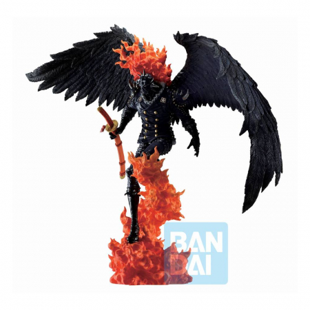 One Piece Ichibansho PVC Statue King (The Fierce Men Who Gathered At The Dragon) (Bandai)