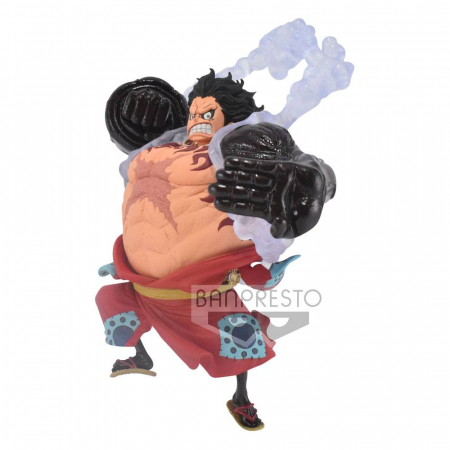 One Piece King Of Artist PVC Statue Monkey D. Ruffy Gear 4 Wanokuni (Banpresto)