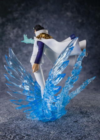 One Piece FiguartsZERO PVC Statue -The Three Admirals- Kuzan (Aokiji) (Bandai)