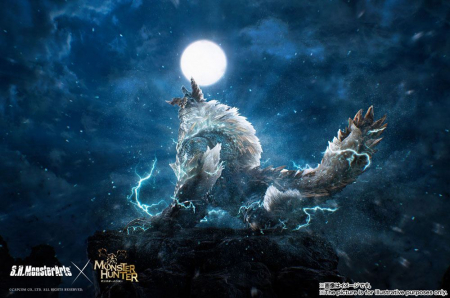 Monster Hunter World Iceborne S.H. MonsterArts Zinogre (Bandai)