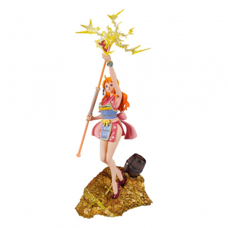 One Piece FiguartsZERO PVC Statue Nami by Eiichiro Oda WT100 Daikaizoku Hyakkei (Bandai)