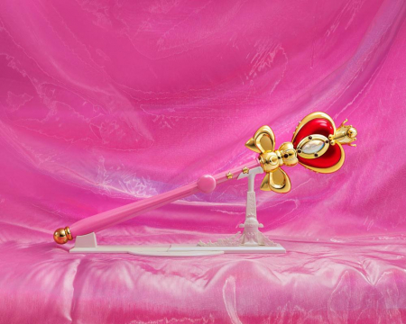 Sailor Moon Proplica Replik 1/1 Kosmisches Zepter der Mondherzen Brilliant Color Edition (Bandai)