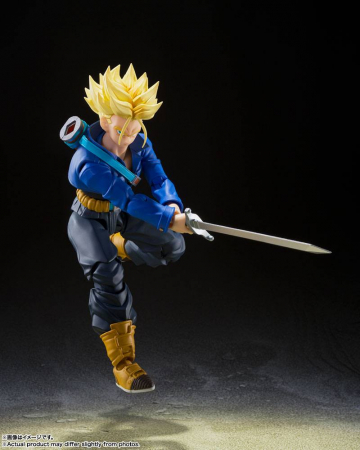 Dragon Ball Z S.H. Figuarts Actionfigur Super Saiyan Trunks (The Boy From The Future) (Bandai)