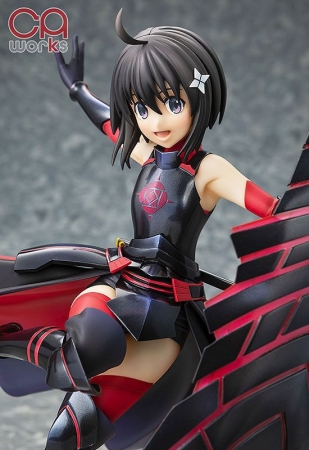 Bofuri CAworks PVC Statue 1/7 Maple Black Rose Armor Ver. (Chara-Ani)