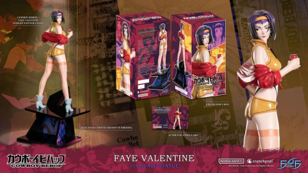 Cowboy Bebop Statue Faye Valentine (First 4 Figures)