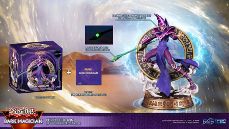 Yu-Gi-Oh! PVC Statue Dark Magician Purple Version (First 4 Figures)