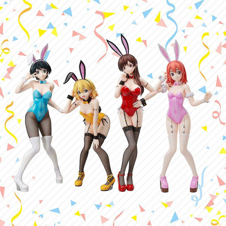 Rent-A-Girlfriend PVC Statue 1/4 Ruka Sarashina: Bunny Ver. (FREEing)