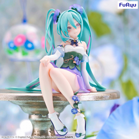 Hatsune Miku Noodle Stopper PVC Statue Miku Flower Fairy Morning Glory (Furyu)