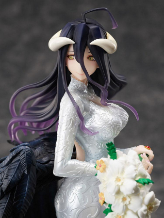 Overlord III PVC Statue 1/8 Albedo Wedding Dress Version (FuRyu)