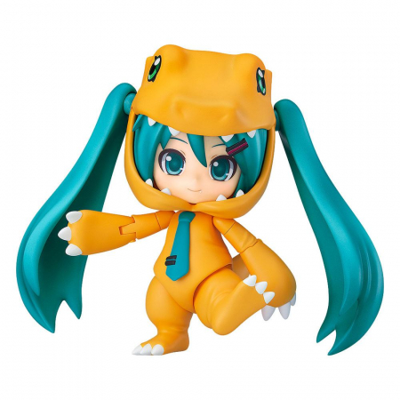 Character Vocal Series 01 Nendoroid Hatsune Miku: Kigurumi Agumon Ver. (Good Smile Company)