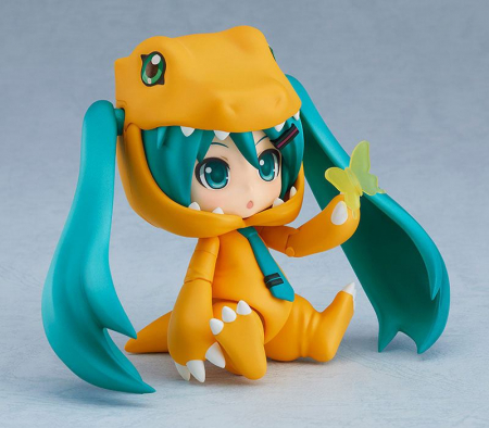 Character Vocal Series 01 Nendoroid Hatsune Miku: Kigurumi Agumon Ver. (Good Smile Company)