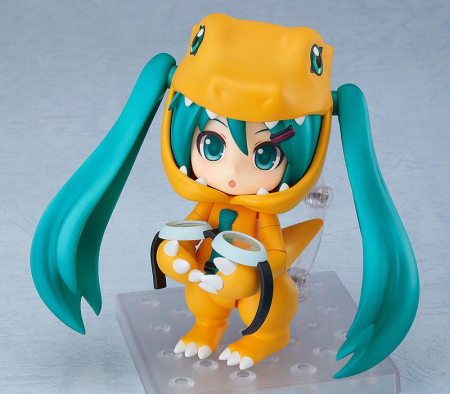 Character Vocal Series 01 Nendoroid Hatsune Miku: Kigurumi Agumon Ver. (Good Smile Company)