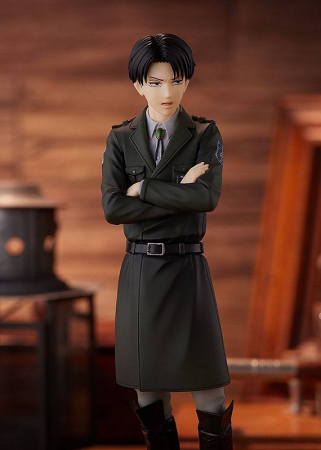 Attack on Titan Pop Up Parade PVC Statue Levi Dark Color Ver. heo European Exclusive (Good Smile Company)