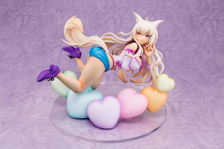 Nekopara PVC Statue 1/6 Coconut Illustration by Sayori with Stretched Denim (Hakoiri Musume Inc.)