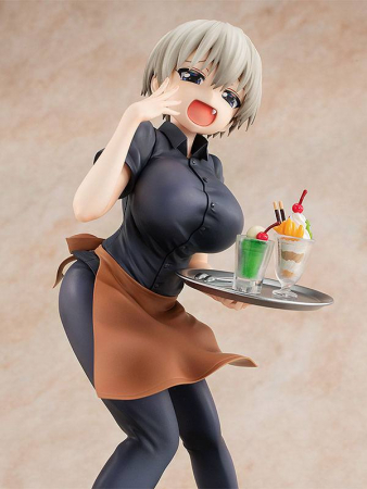 Uzaki-chan Wants to Hang Out! PVC Statue 1/7 Hana Uzaki Manga Cafe Asia Ver. (Kadokawa)