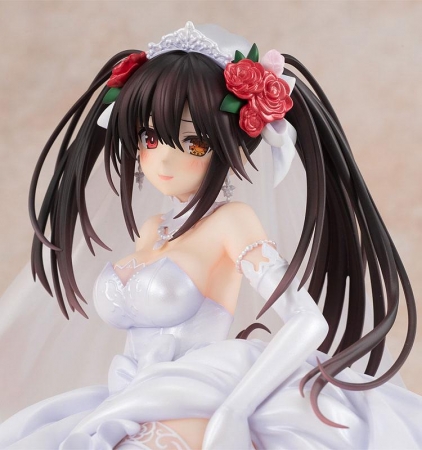 Date A Live PVC Statue 1/7 Light Novel Edition Kurumi Tokisaki: Wedding Dress Ver. (Kadokawa)