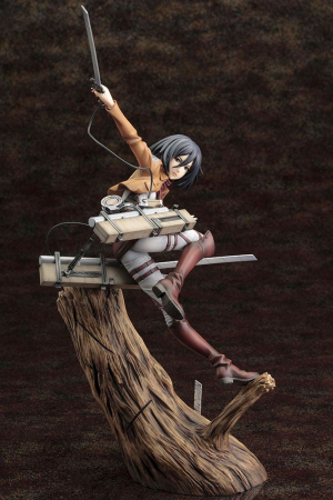 Attack on Titan ARTFX J Statue 1/8 Mikasa Ackerman Renewal Package Ver. (Kotobukiya)