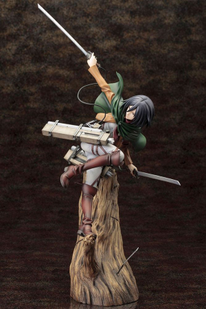 Attack on Titan ARTFX J Statue 1/8 Mikasa Ackerman Renewal Package Ver. (Kotobukiya)