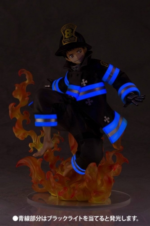 Fire Force ARTFXJ Statue 1/8 Shinra Kusakabe Glows in the Dark Bonus Edition (Kotobukiya)