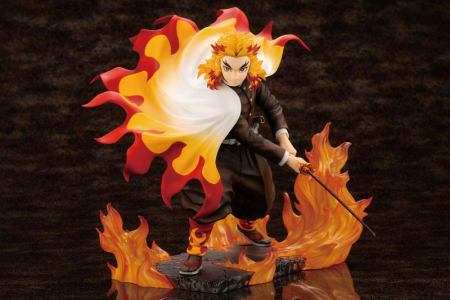 Demon Slayer: Kimetsu no Yaiba ARTFXJ Statue 1/8 Kyojuro Rengoku Bonus Edition (Kotobukiya)