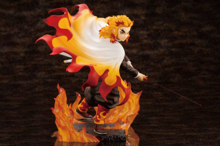 Demon Slayer: Kimetsu no Yaiba ARTFXJ Statue 1/8 Kyojuro Rengoku Bonus Edition (Kotobukiya)