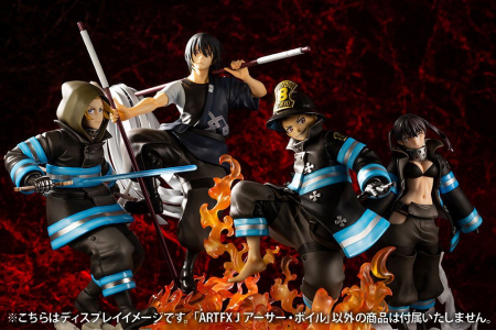 Fire Force ARTFXJ Statue 1/8 Arthur Boyle Bonus Edition (Kotobukiya)