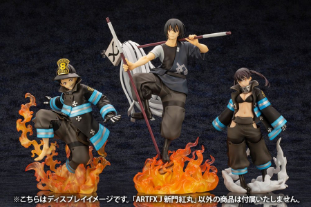 Fire Force ARTFXJ Statue 1/8 Shinmon Benimaru Bonus Edition (Kotobukiya)