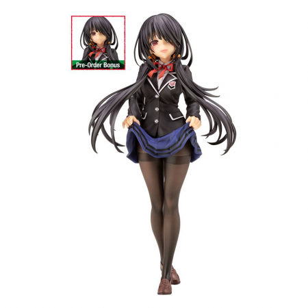 Date A Live IV PVC Statue 1/7 Kurumi Tokisaki School Uniform Ver. Bonus (Kotobukiya)