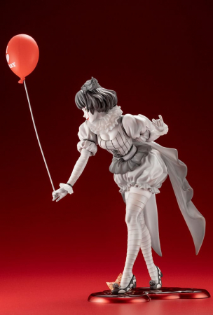 Stephen King's Es 2017 Bishoujo PVC Statue 1/7 Pennywise Monochrome (Kotobukiya)