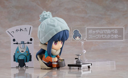 Laid-Back Camp Nendoroid Actionfigure Rin Shima DX Ver. (Max Factory)