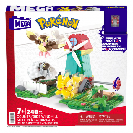 Pokémon Mega Construx Bauset Windmühlen-Farm (Mattel)