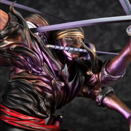 One Piece Excellent Model P.O.P PVC Statue SA-Maximum Roronoa Zoro Ver. Demon Spirit Kyuutouryuu Asura (MegaHouse)