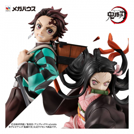 Demon Slayer Kimetsu no Yaiba Precious G.E.M. Serie Statuen Kamado Brother & Sister (MegaHouse)